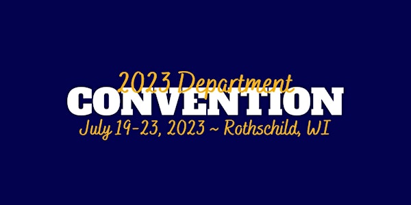 104th Annual Department Convention