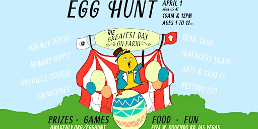 Egg Hunt - The Greatest Day on Earth  (circus theme)