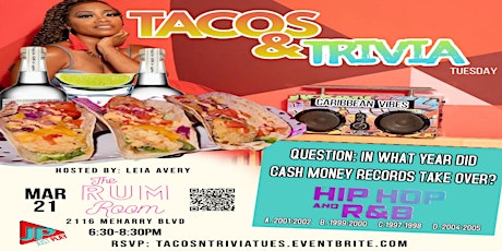 Image principale de Tacos & Trivia Tuesday