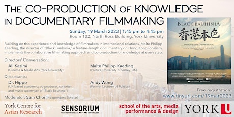 The Co-production of Knowledge in Documentary Filmmaking primary image