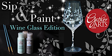 Wine Glass - Sip & Paint
