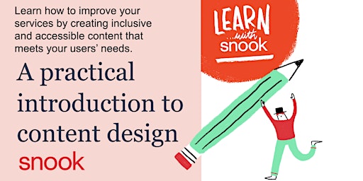 A practical introduction to content design with Snook  primärbild