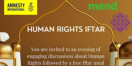 Human Rights Iftar - Glasgow