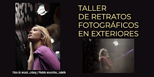 Taller de Fotografía de Retratos con modelos y luz natural en Barcelona