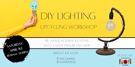 Upcycled DIY Lighting Workshop primary image