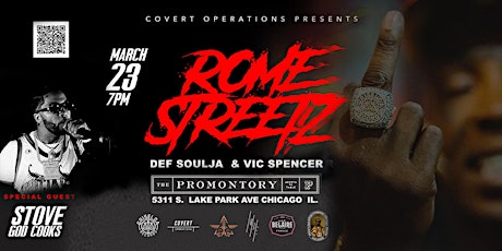 ROME STREETZ LIVE WITH GUEST STOVE GOD COOKS