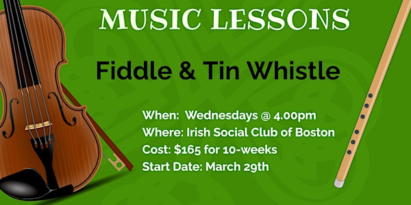 Kids' Irish Music Lessons Workshop - Ages 6-16