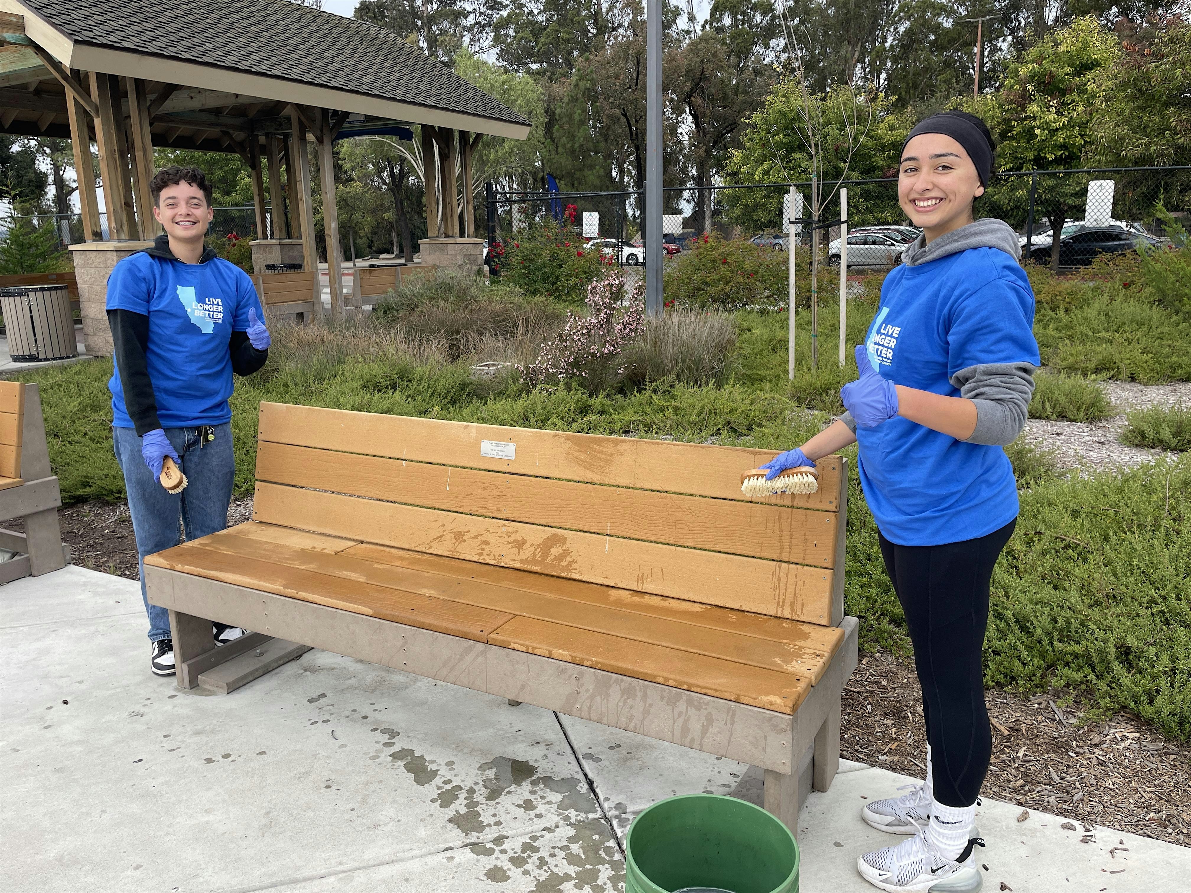 Community Clean-Up at Tatum’s Garden| Limpieza