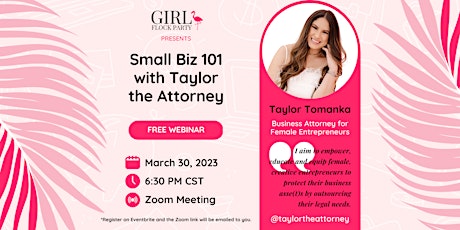 Small Biz 101 with Taylor the Attorney