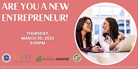 Are you a New Entrepreneur!