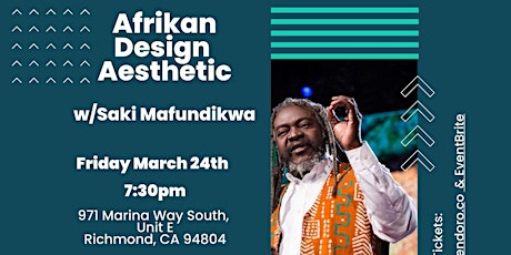 Afrikan Design Aesthetic w/Saki Mafundikwa