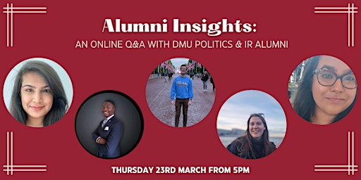 ALUMNI INSIGHTS: A Q&A with DMU Politics & IR Alumni