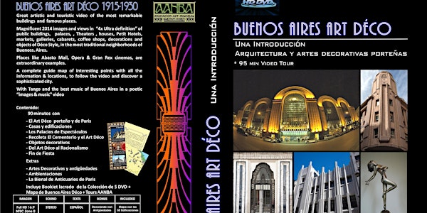 Curso AANBA certificado de turismo patrimonial: del Art Nouveau al Art Déco