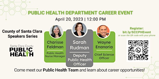 County of Santa Clara Public Health Virtual Career Event