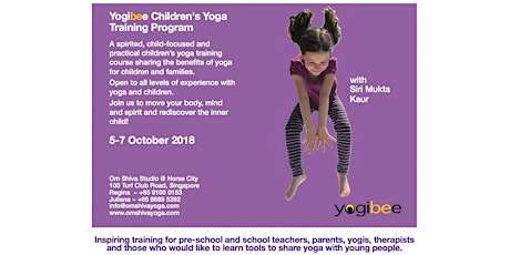 Yogibee Children Yoga Teacher Training Program  primary image
