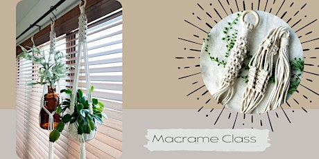 Macrame Plant Hanger Class primary image
