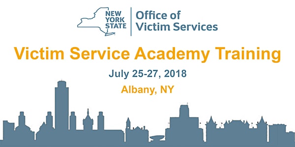 2018 Victim Service Academy Training - ALBANY