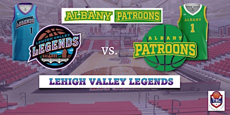 Lehigh Valley Legends Pro Basketball Game Ticket Friday, May 5, 2023