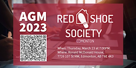 Red Shoe Society Edmonton - 2023 Annual General Meeting