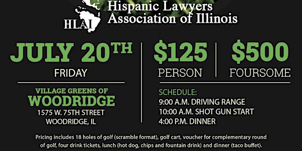 Inaugural HLAI Golf Outing- 2018
