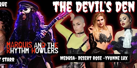 The Devil's Den, a night of  Live Dirty Jazz and Dancers