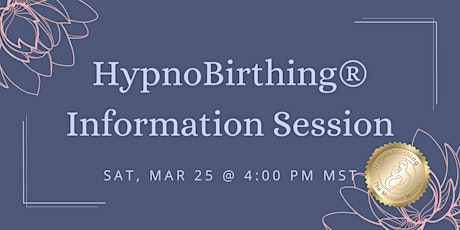 HypnoBirthing® Information Session
