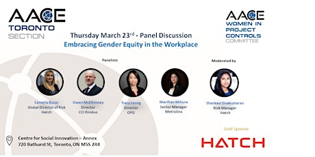 Panel Discussion- Embracing Gender Equity in the Work Space[Mar 23rd]