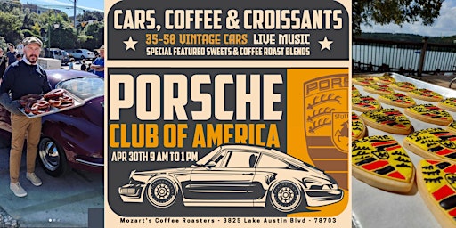 Cars, Coffee & Croissants: PORSCHE featuring Shadow Band