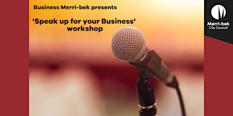 Immagine principale di Speak up for your Business - workshop 