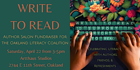 Write to Read! A Fundraiser for the Oakland Literacy Coalition