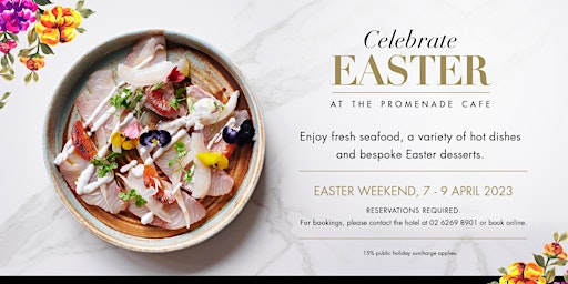 Celebrate Easter at the Promenade Cafe