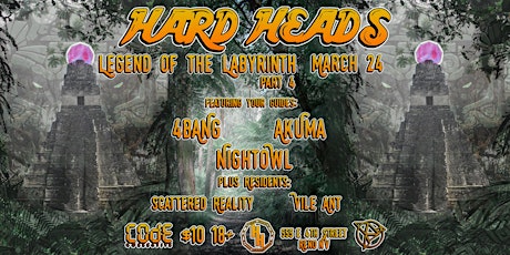 Hard Heads: Legend of the Labyrinth @ The Bluebird Reno