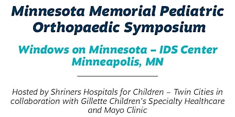Minnesota Memorial Pediatric Orthopaedic Symposium primary image