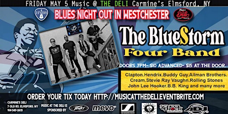 BLUES NIGHT OUT IN WESTCHESTER w/ The Blues Storm 4 Band