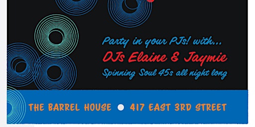 DJs and PJs at The Barrel House with guests,  DJ Elaine & DJ Jaymie