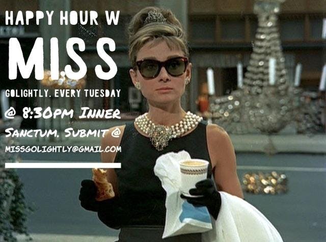 Happy Hour with Miss Golightly