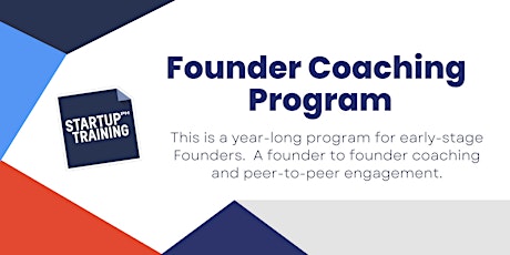 Founder Coaching Program primary image