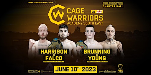 Image principale de Cage Warriors Academy South East #31