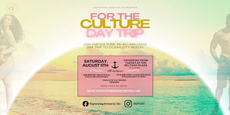 For The Culture All-Inclusive Day Trip: Ocean City Beach