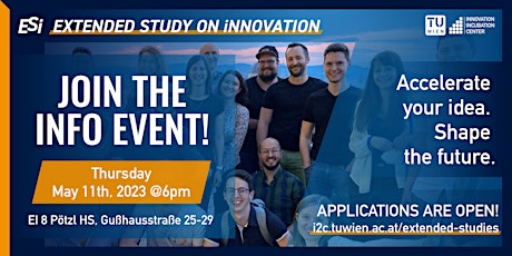 Info Event  Extended Study on Innovation - Class 2023