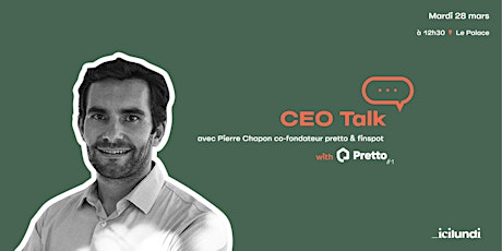 Image principale de CEO Talk with Pretto
