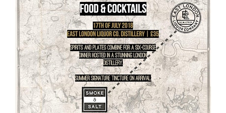 Smoke & Salt X East London Liquor Company Food and Cocktails primary image