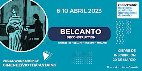 "Belcanto  - Deconstruction" /  Vocal Workshop"
