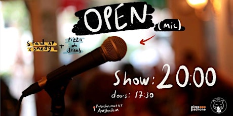 Open Mic Stand up Comedy in English at Patron Stage - 21 March