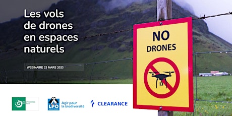 Webinaire : Vols de drones en zones naturelles - 2ème édition