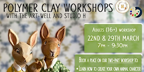 EASTER Adult Polymer Clay Workshops at Project 229 ('Two-Part' Workshop) primary image