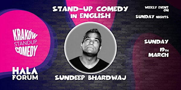 Standup Comedy in English - Headliner Show -  Sundeep Bhardwaj