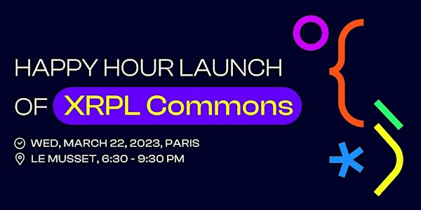 Happy Hour Launch of XRPL Commons