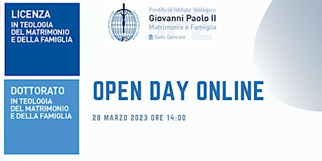 Open Day Teologico Online -  (Licenza e Dottorato)