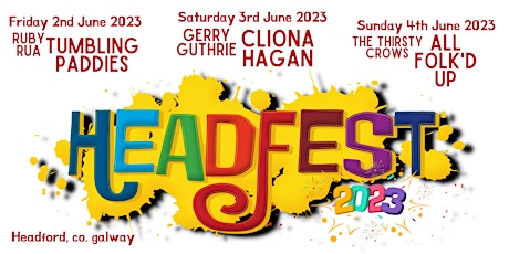 Imagen principal de Headfest 2023- Cliona Hagan with Gerry Guthrie